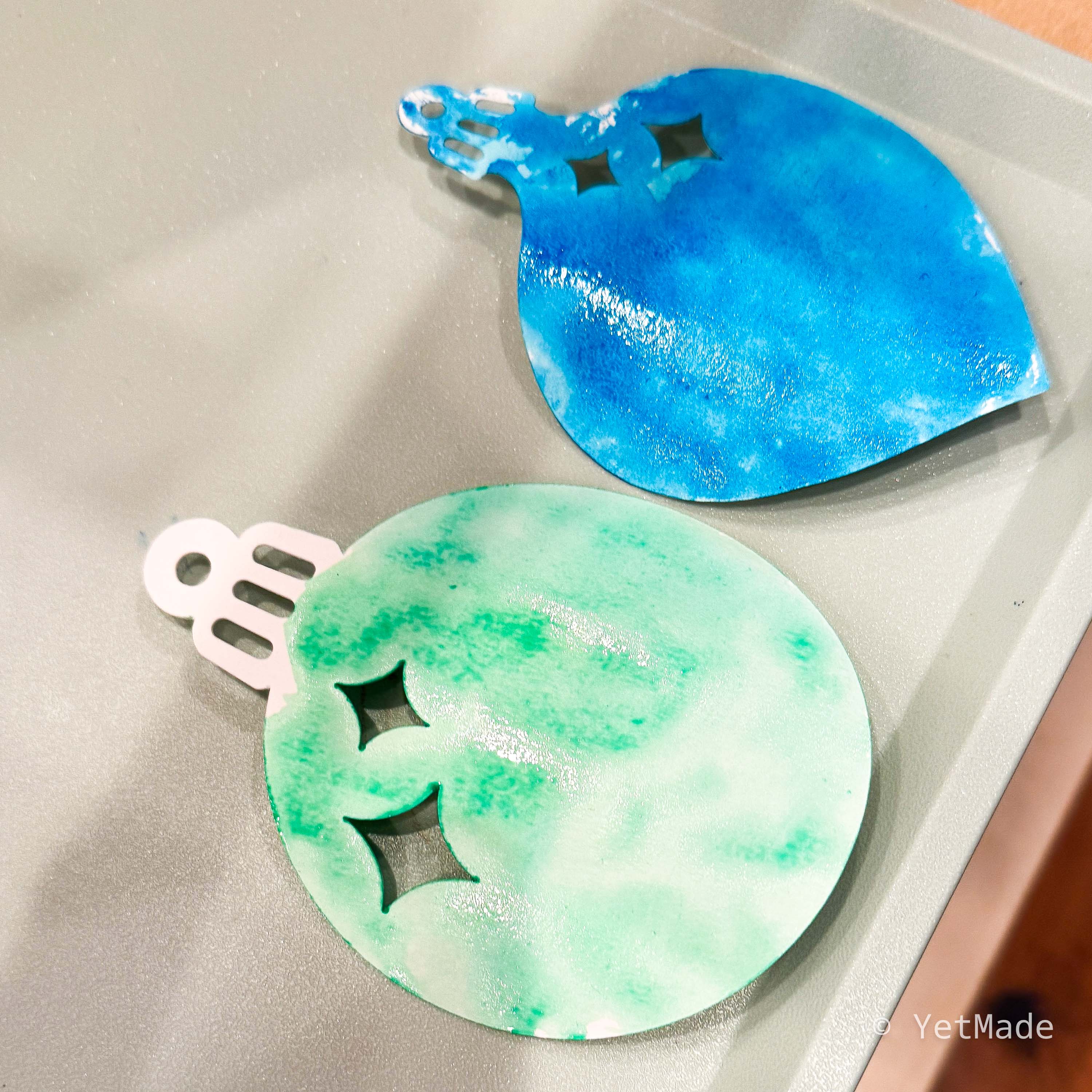 Christmas ornament die cuts