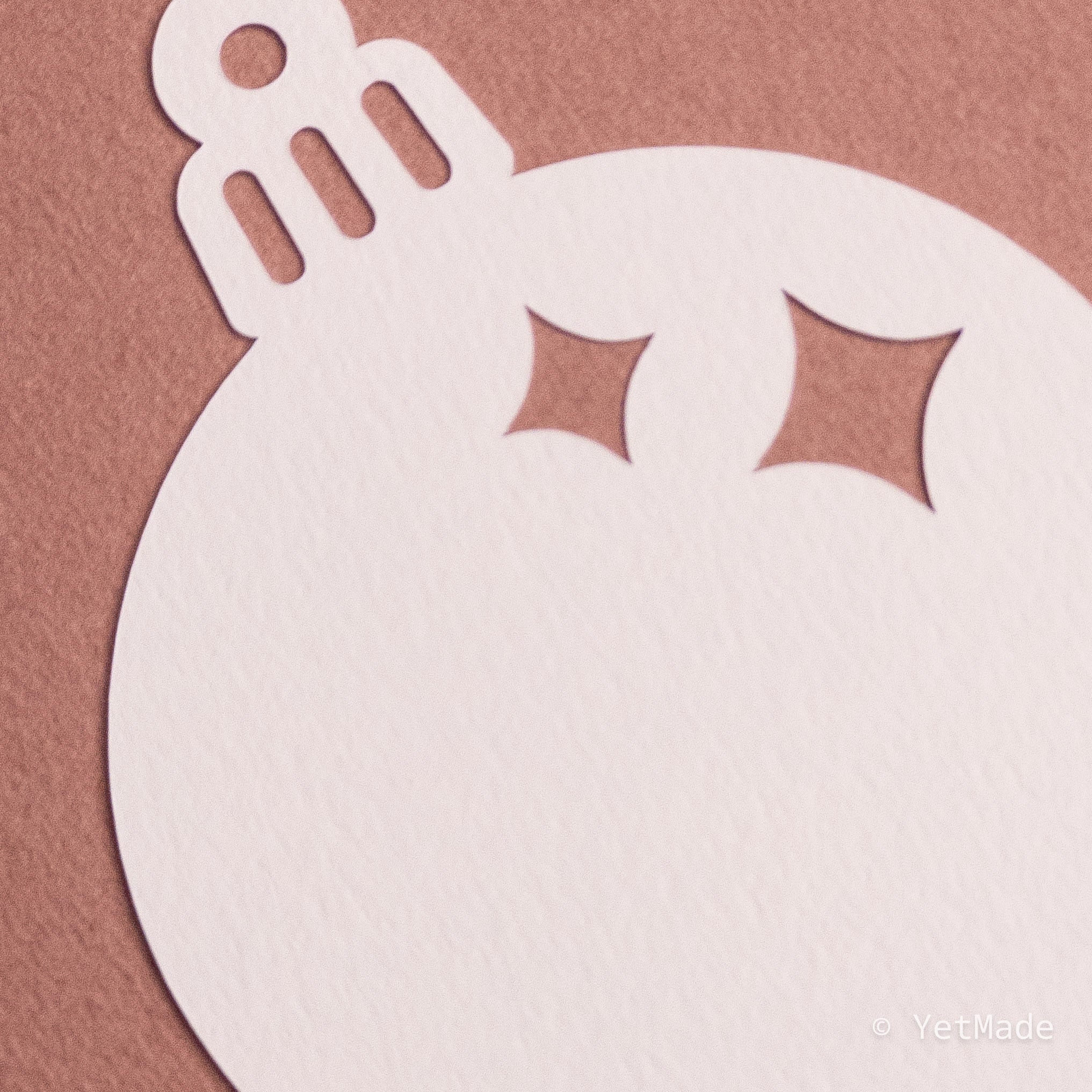 Christmas ornament die cuts