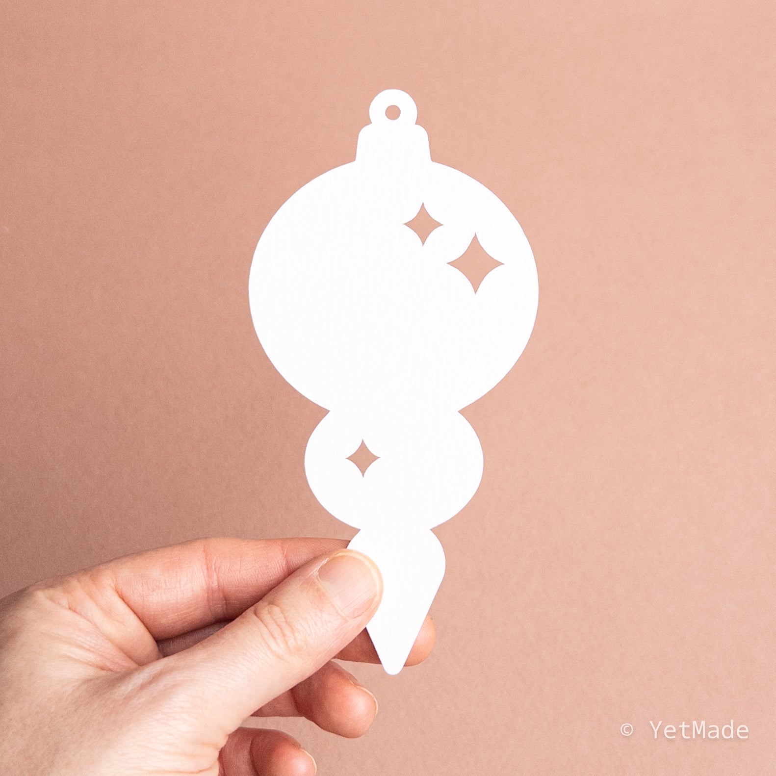 Christmas ornament die cuts