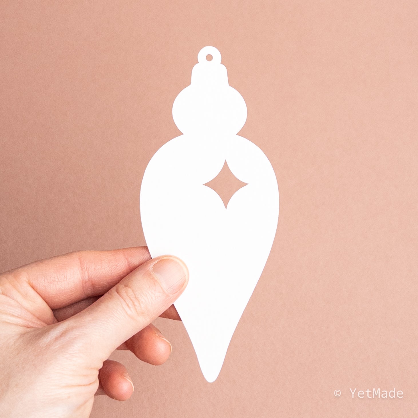 Christmas ornament die cuts