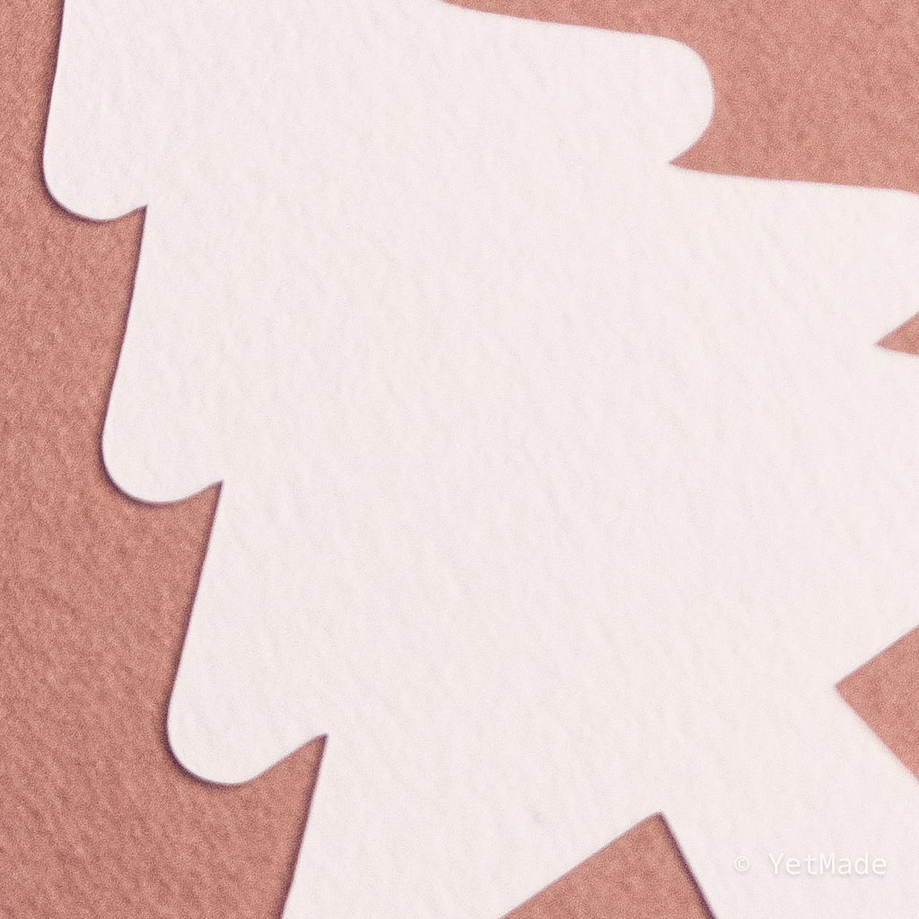 Christmas tree die cuts