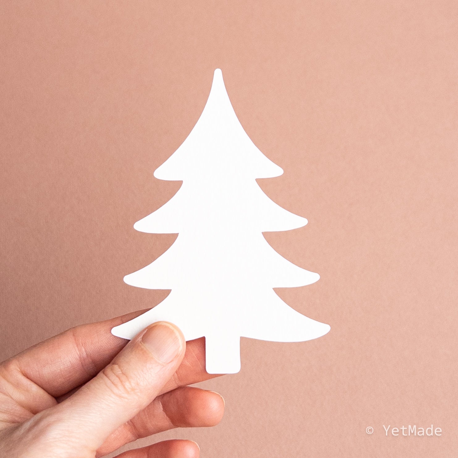 Christmas tree die cuts