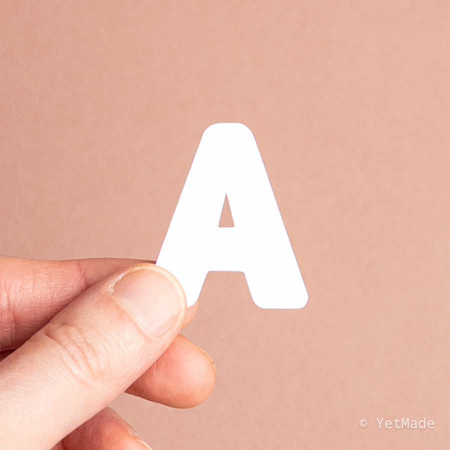 Alphabet die cuts