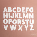 Alphabet die cuts