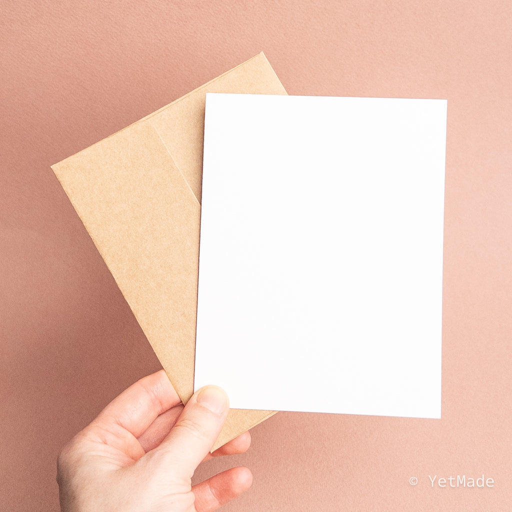 Neenah Classic Crest Solar White A2 Greeting Card Blanks