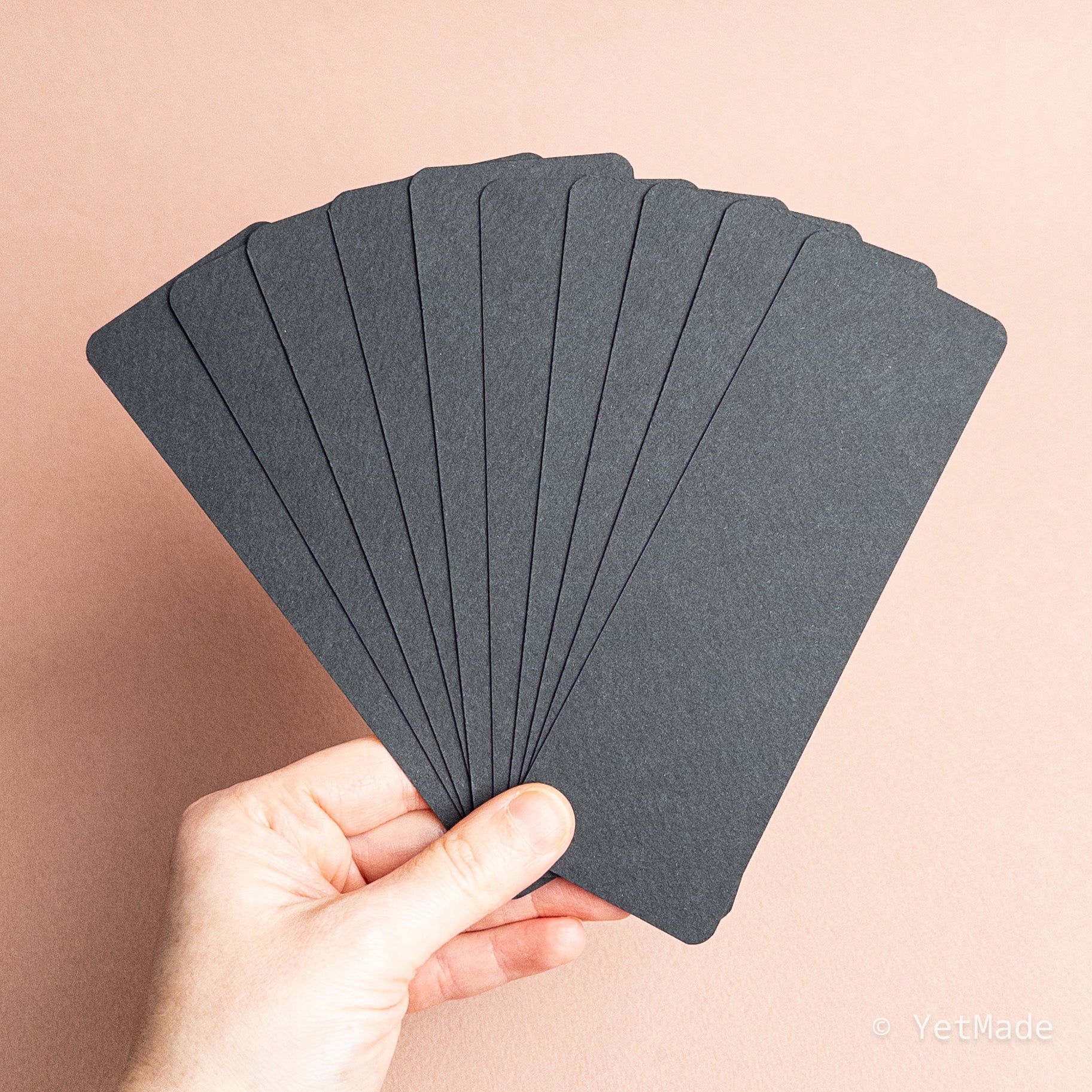 Stonehenge Aqua Black Watercolor Bookmark Blanks