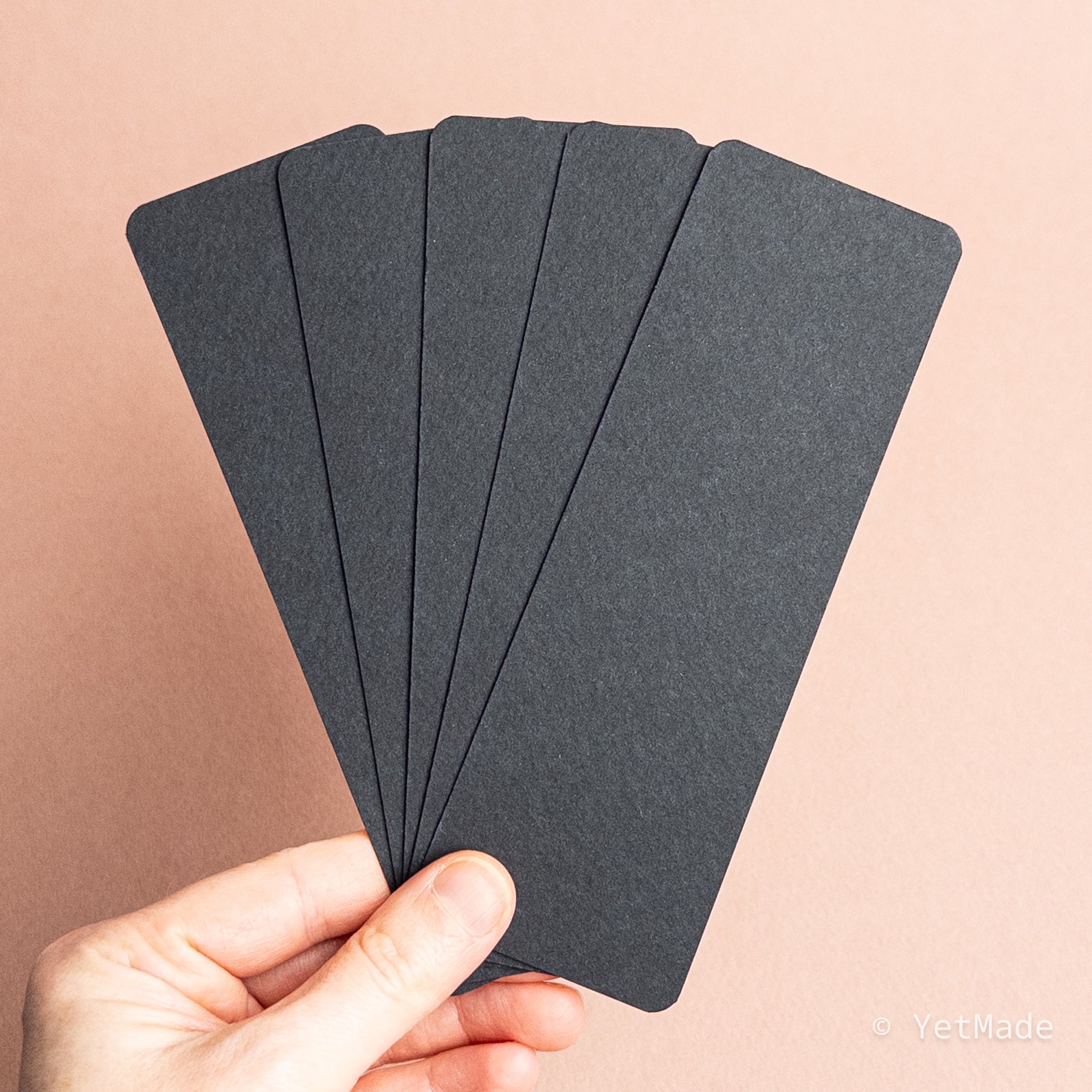 Stonehenge Aqua Black Watercolor Bookmark Blanks
