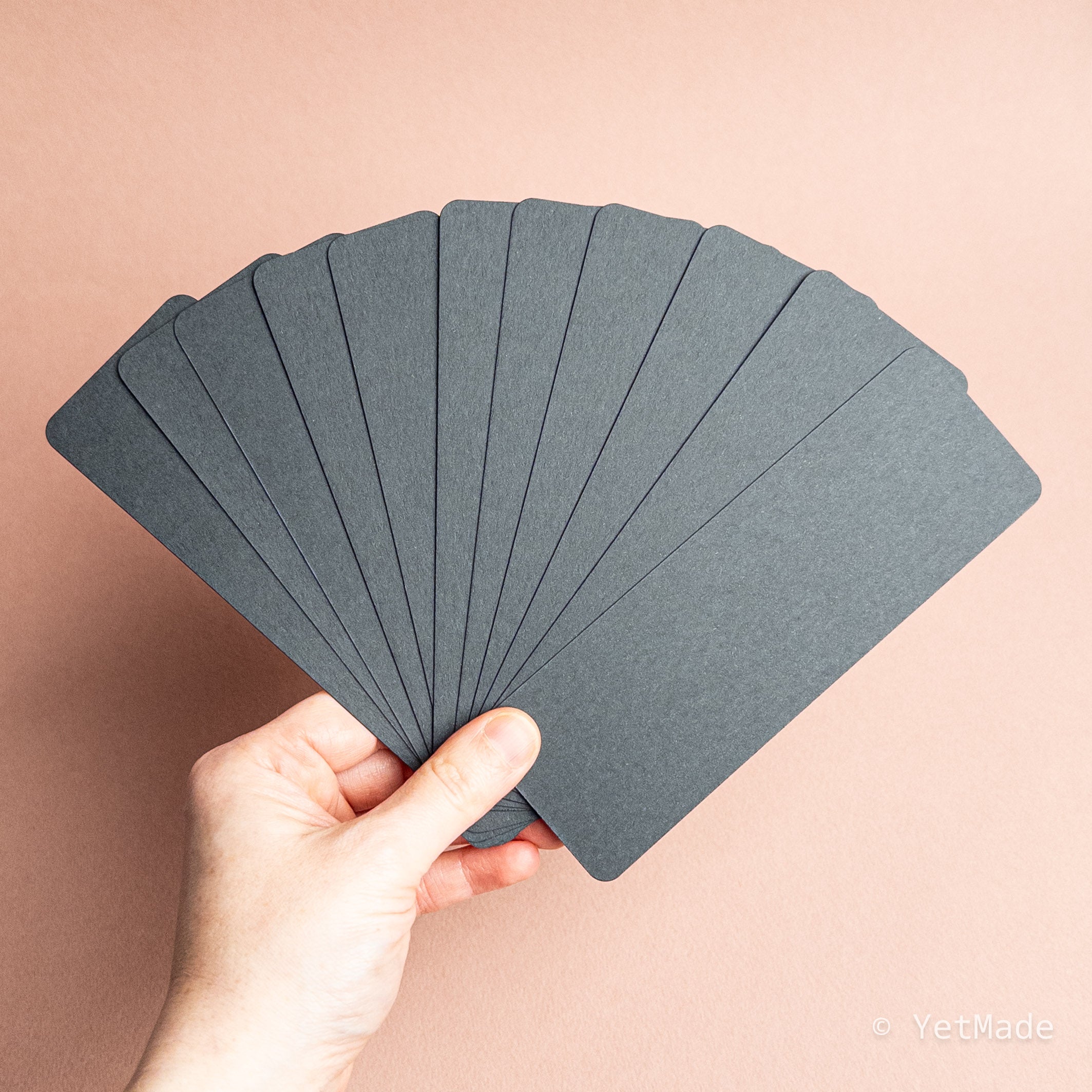 Strathmore 400 Series Mixed Media Black Bookmark Blanks