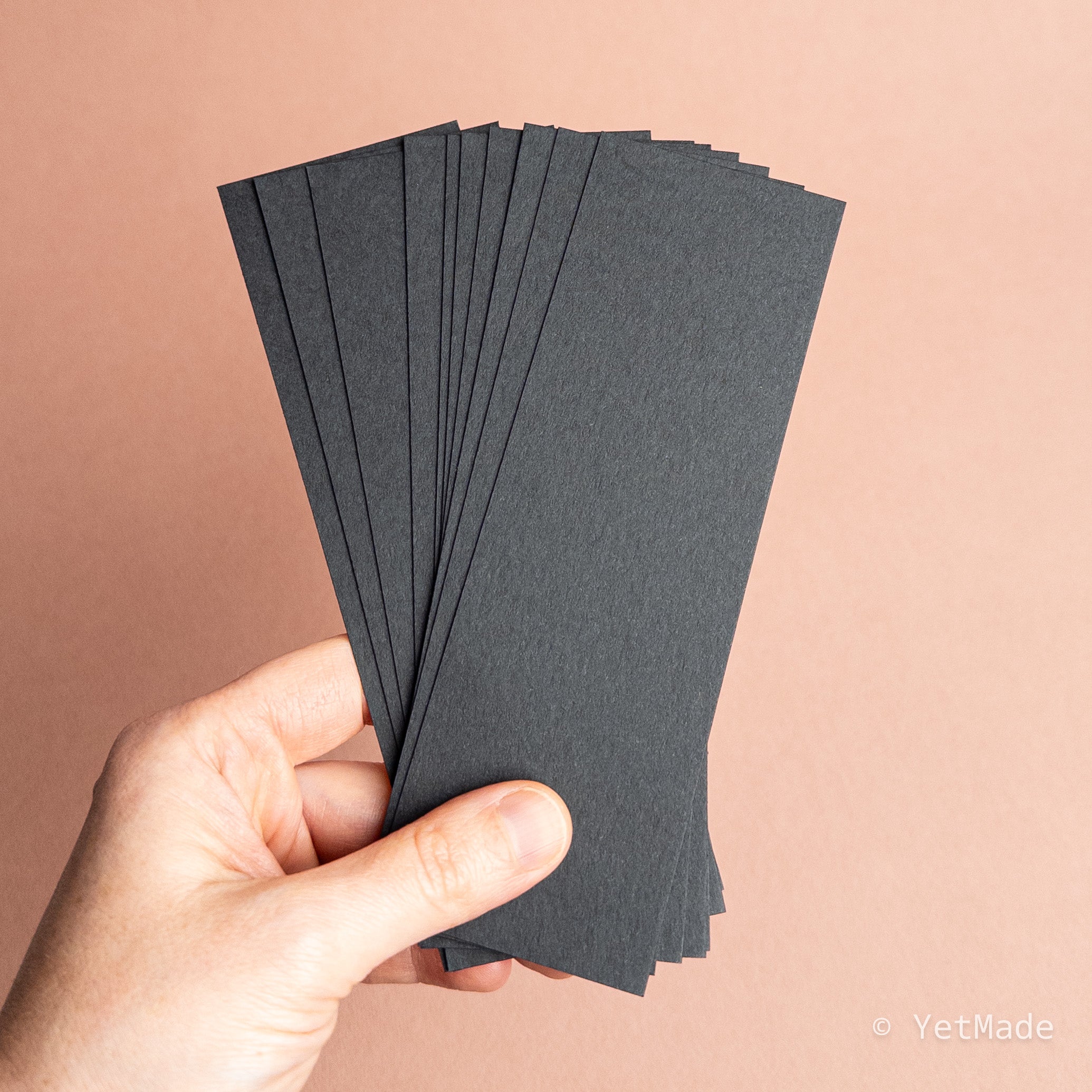Strathmore 400 Series Mixed Media Black Bookmark Blanks