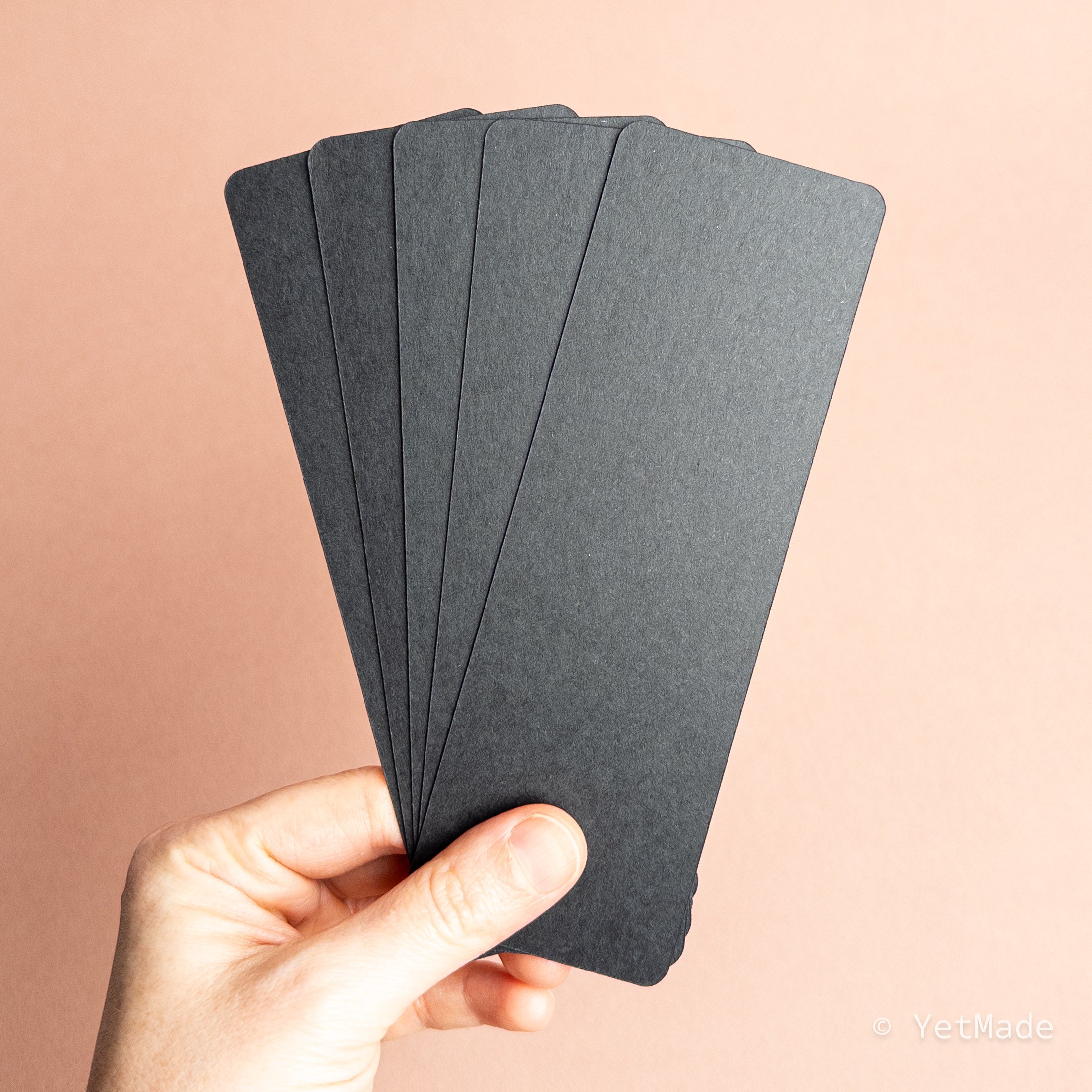 Strathmore 400 Series Mixed Media Black Bookmark Blanks