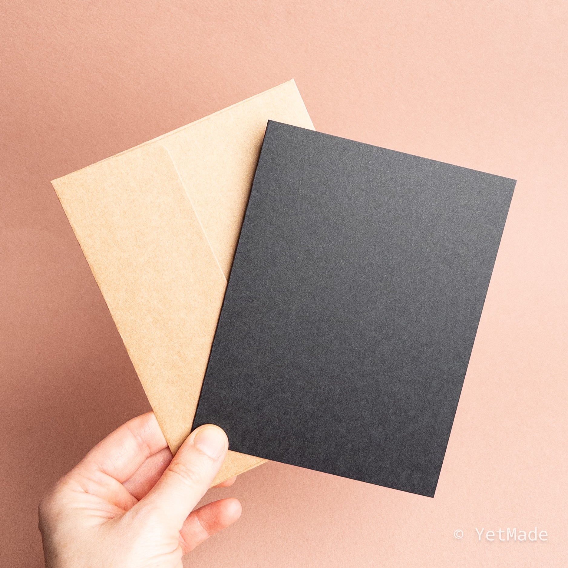 Strathmore Mixed Media Black A2 Greeting Card Blanks