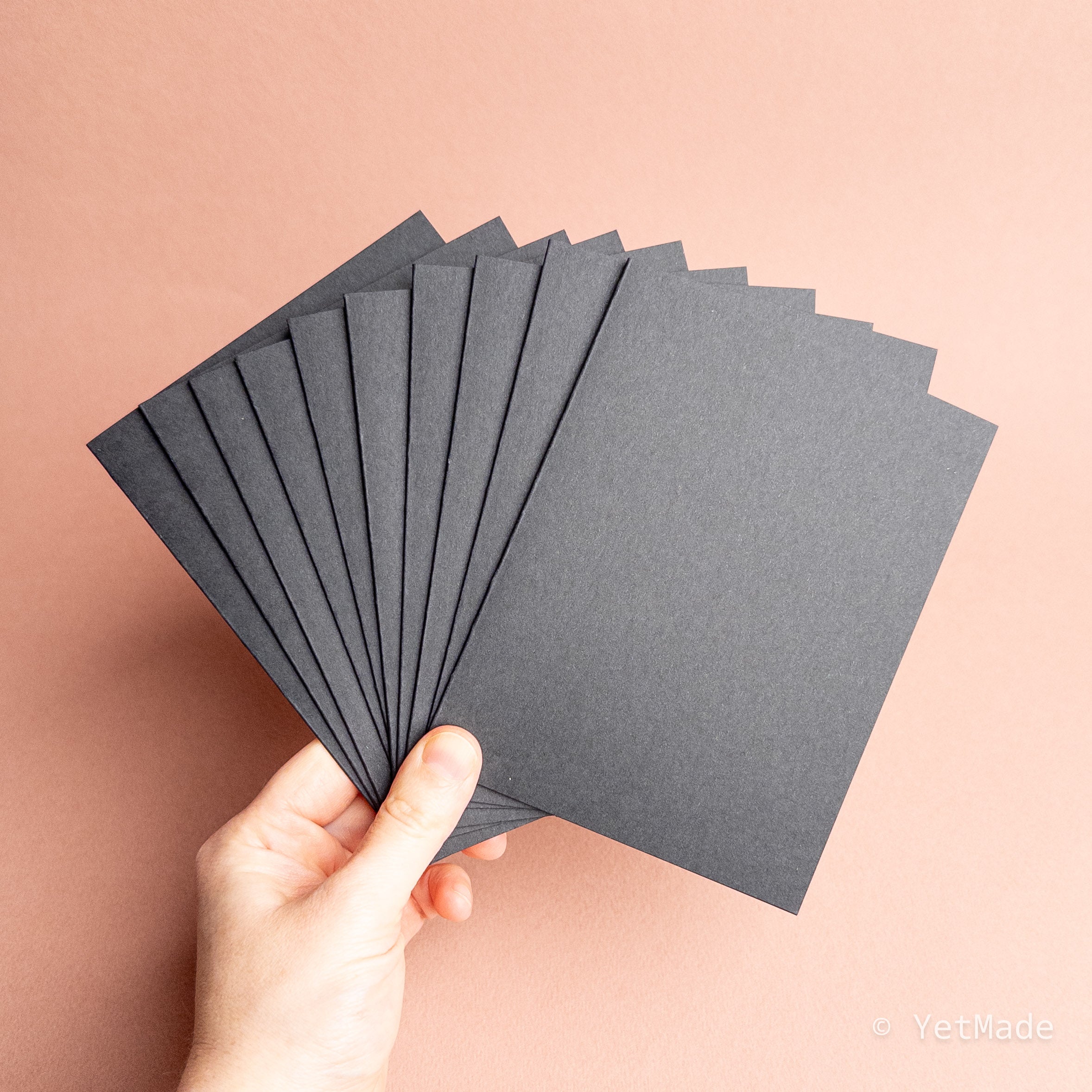 Strathmore Mixed Media Black A2 Greeting Card Blanks