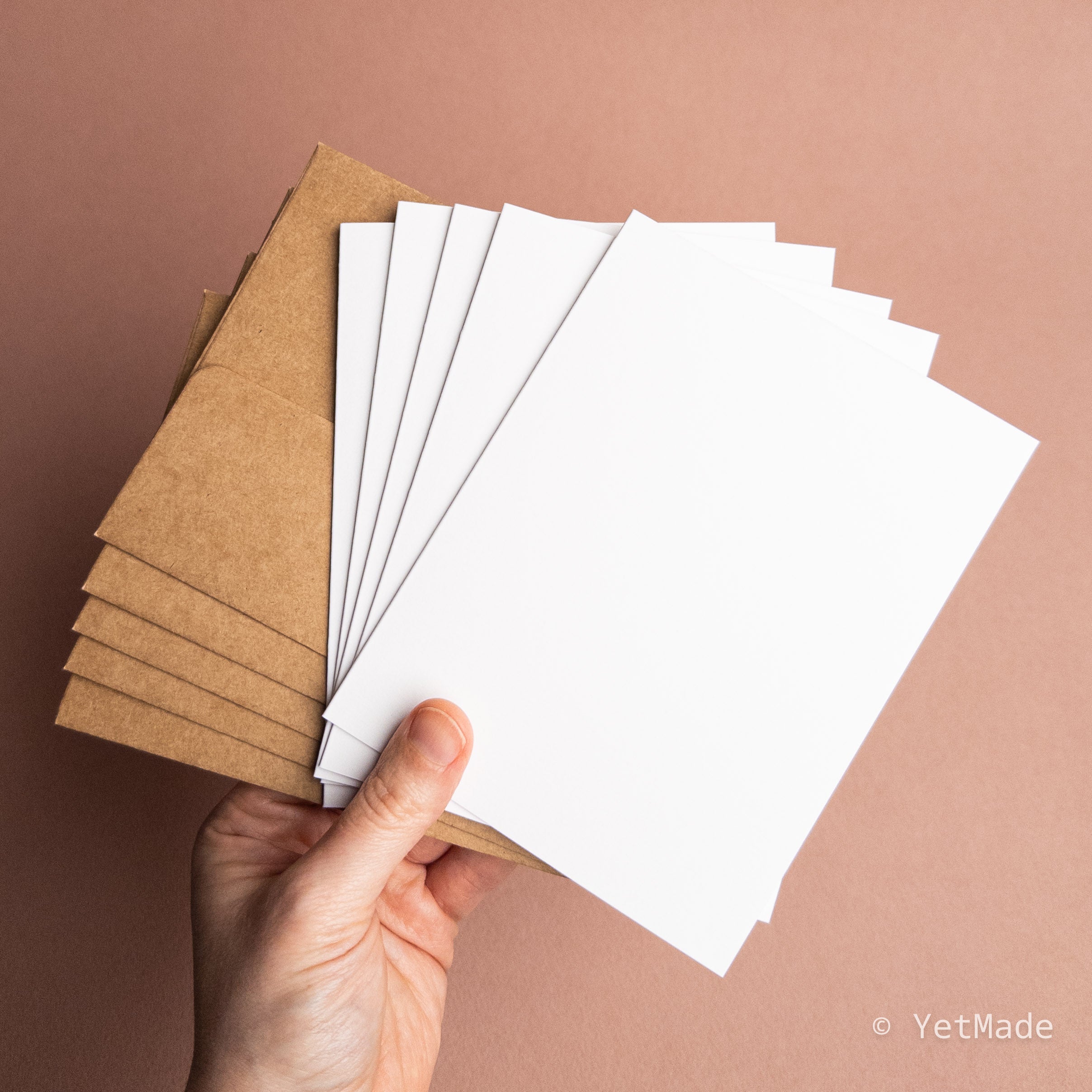 Strathmore Mixed Media White A2 Greeting Card Blanks